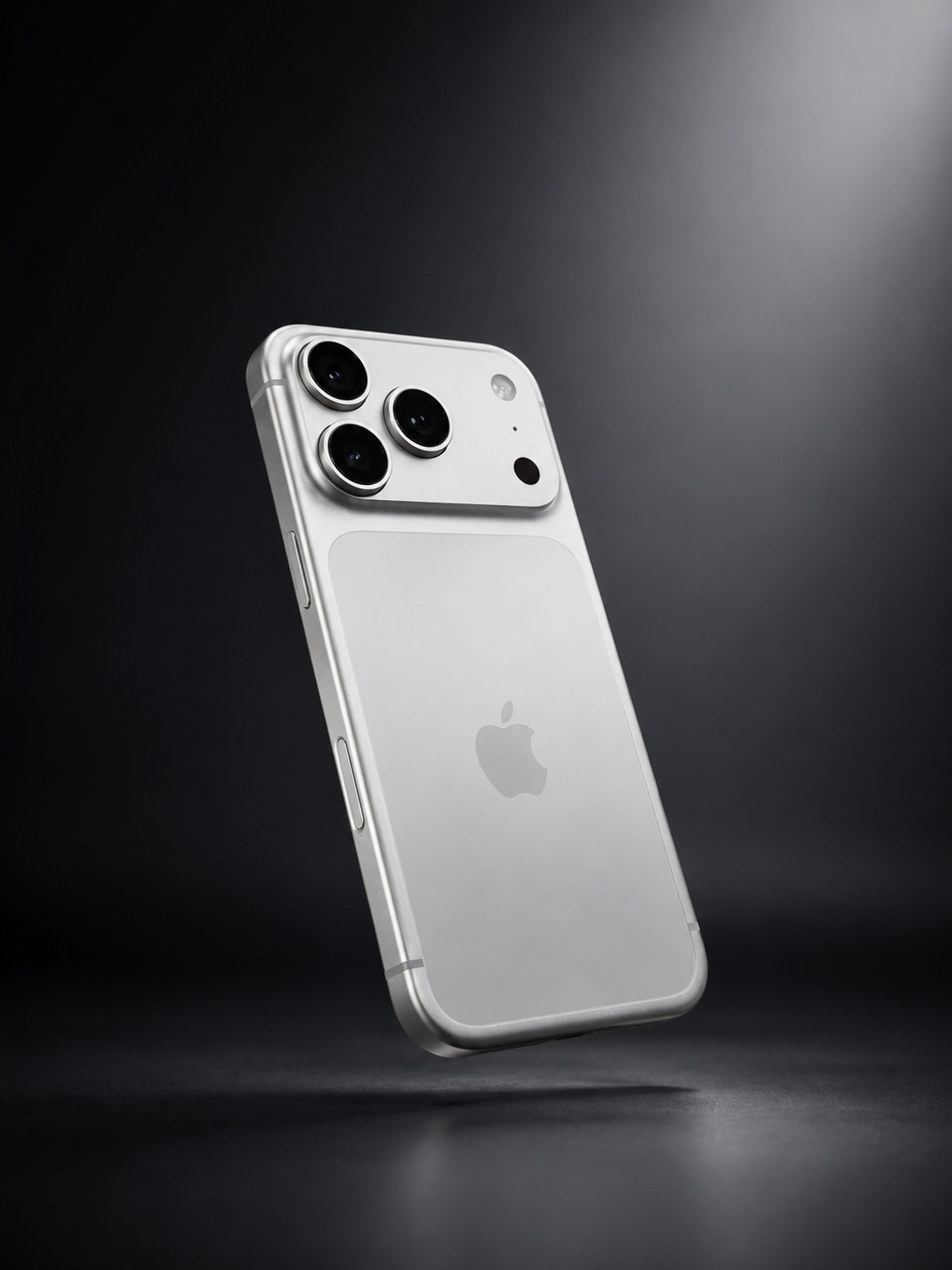 iPhone 17 Pro usado como apoio visual da captação mobile
